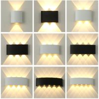 IP65 LED Wall Lamp Outdoor Waterproof Aluminum Lighting Lights for Garden Bedroom Living Room Stairs led Interior Wall Light