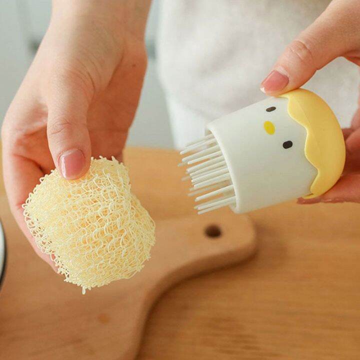 multifunction-eggshell-chicken-dishes-cleaning-washing-pot-brush-utensil-stovetop-decontamination-fiber-ball-kitchen-tools