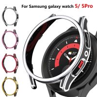 Case for Samsung Galaxy Watch 5 40mm 44mm Galaxy Watch 5 Pro 45mm Screen Protector PC Bumper All-Around Shell for Watch 5/5 Pro