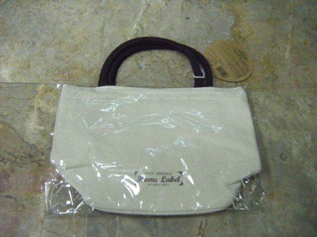 กระเป๋า-lunch-bag-รุ่น-home-label-สีธรรมชาติ-น้ำตาลอ่อน-ขนาดกลาง-แบรนด์-pearl-life