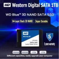 ลด 50% (พร้อมส่ง)ขายดี!!! ขายดี !!!Western Digital Blue โซลิดสเตทไดรฟ์/ WD SSD SATA 3D-NAND 2.5”250GB/500GB/1TB รับประกัน 3 ปี มีสินค้า(ขายดี)