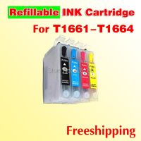 T1661ตลับหมึกรีฟิล166ตลับหมึกสำหรับเติม Me10รองรับสำหรับ Epson Me101ด้วยระบบชิปรีเซ็ตอัตโนมัติ