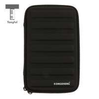 Tooyful Portable EVA 10 Holes Harmonica Storage Case Bag Mouth Organ Box Container Black - Hold 7pcs Harmonicas