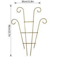 ต้นไม้เหล็กที่รองรับโครงไม้เลื้อยที่ปีนรองรับพืชสวน