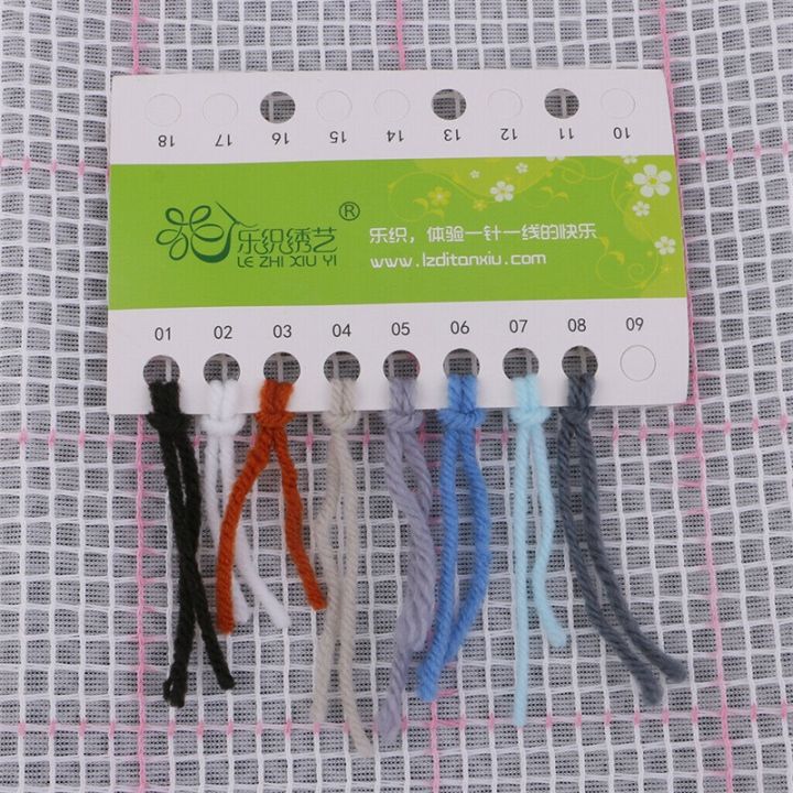 yf-latch-hook-rug-making-crafts-kit-wolf-for-beginners-carpet-segment-embroidery-material-with-professional-crochet-needles