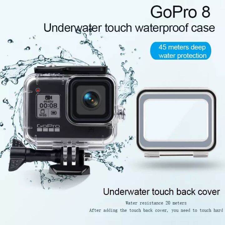 เคสกันน้ำ-gopro-11-10-9-gopro-8-พร้อมฟิลเตอร์-3สี-red-pink-purple-filter-for-gopro-hero-11-10-9-hero-8-waterproof-housing-case