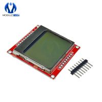 LCD Display Module Monitor White Backlight Adapter PCB 84*48 84x48  5110 Screen for Arduino Controller 3.3V Dot Matrix Digital