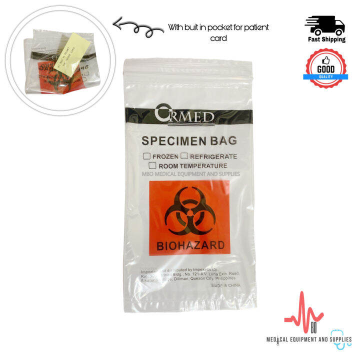 Ormed Specimen Bag 13cmx25cm Lazada PH