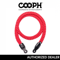 COOPH BRAID CAMERA STRAP - RED [C110030052] 100cm.