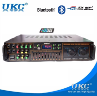 UKC เครื่องขยายเสียงคาราโอเกะ Bluetooth USB MP3 SDCARD รุ่น AV-663BT (PRO AUDIO)