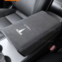 Car Central Control Armrest Box Protective Cover For Tesla Model 3 Y 2022 Interior Supplies Tesla Model Y 2023 Car Essories