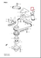 12833-93J00-000 TENSIONER ASSY, PORT ตัวปรับ เครื่องยนต์เรือซุซุกิ Suzuki Outboard 12833-93J00 1283393J00000