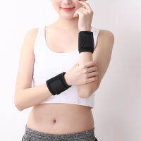 【ราคาถูกสุด】1 คู่ Magnetic Wrist Brace Therapy Wrist Brace Self-heating สายรัดข้อมือกีฬา Unisex อุปกรณ์พยุงข้อมือ Wristband Protector