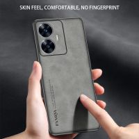 เคสโทรศัพท์หนังแกะสำหรับ Realme C55 NFC 5G 2023ซิลิโคนนุ่ม TPU ป้องกันกล้องแฟชั่นกันกระแทกฝาครอบหลังเต็มรูปแบบสำหรับ RealmeC55