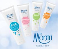 โฟมล้างหน้าดร.มนตรี Dr.Montri Facial Foam 125 กรัม / 62.50 กรัม