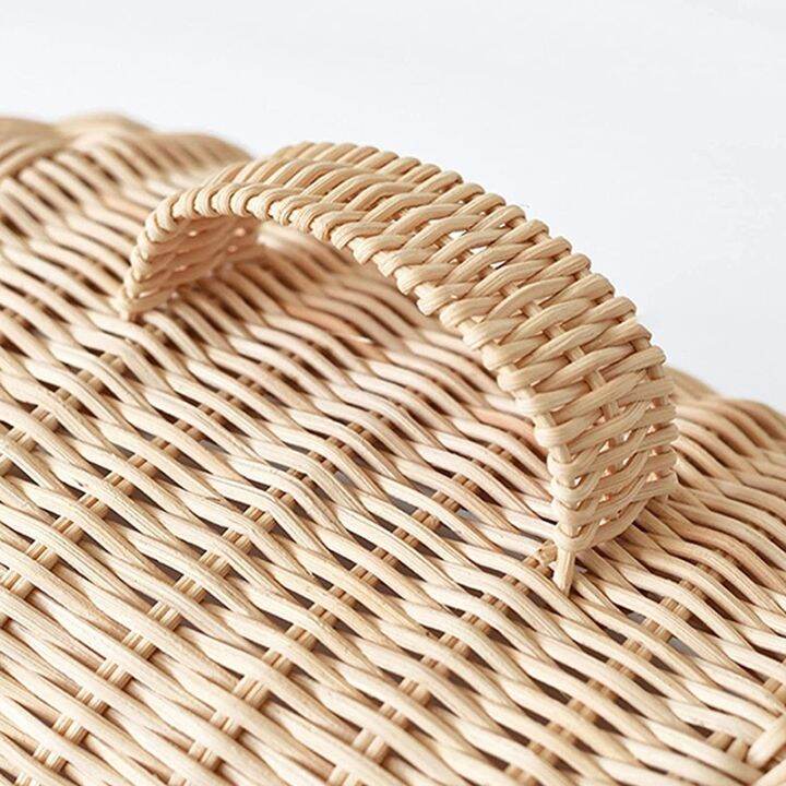 rattan-storage-tray-with-cover-hand-woven-wicker-baskets-bread-fruit-food-breakfast-display-box-for-food-fruit-cake-etc