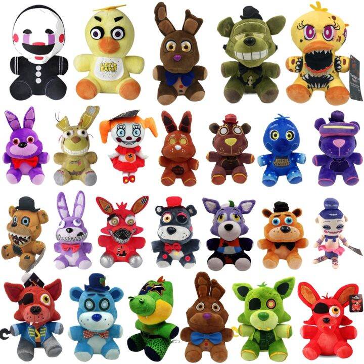 30cm FNAFs Plush Toys Fazbear Nightmare Fredbear Golden