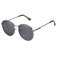 Cyxus Retro Style Polarized Sunglasses UV400 Protection Round Shape Lens for Men Women Sun Eyewear 1003