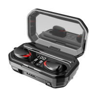 Bluetooth Earphone 5.1 TWS Wireless Headphons Sport Earbuds 3D Stereo Gaming Headset with Flashlight 2000mAh Charging Box