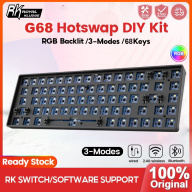 KIT RK G68 - Kít bàn phím cơ Royal Kludge RK G68 Layout 65% Kết nối thumbnail