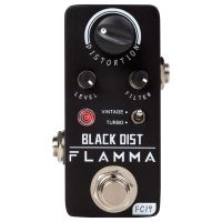 1 Piece Guitar Effects Pedal Guitar Distortion Pedal FC19 Black Distortion Pedal with Warm Vintage Tone True Bypass