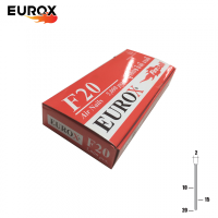 EUROX ?? ตะปู F10 5000 นัด ใช้ยิงแผ่นไม้ ตู้ งานไม้ไผ่ แผ่นไม้อัด ใช้กับปืนลม รุ่น F30 และ F50 ตะปูลม