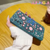 Jjlingji เคสสำหรับ Vivo X30 Pro,เคสแฟชั่นโชคดีกระต่ายเคสมือถือบางเคสขอบสี่เหลี่ยมด้านข้างเคสซิลิโคนนิ่มเคสป้องกันการกระแทก