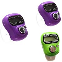 5-Digit Tally Counter Knitting Row Golf Stroke Handheld Clicker Resettable Mechanical Number Tracker Counting Device