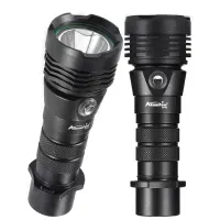 Anti-sea water 85 meters diving flashlight underwater strong light long-range deep diving lighting 26650 rechargeable ultra-brig Rechargeable  Flashli