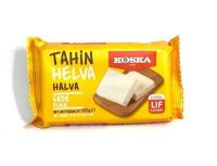 Koska Plain Halva 200g, งาขาว บด รสธรรมชาติ 200กรัม ( ตรา คอสกะ )