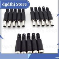 Dgdfhj Shop 9mm 14mm DC male female M F Power Plug 5.5x 2.1mm Male Female Jack Socket Adapter Connectors For DIY Projects Connector