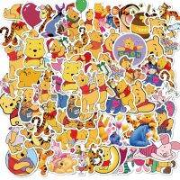 10/30/50Pcs/Set Cartoon Disney Winnie The Pooh Graffiti Stickers Luggage Laptop Waterproof Sticker Kids Toys Stickers