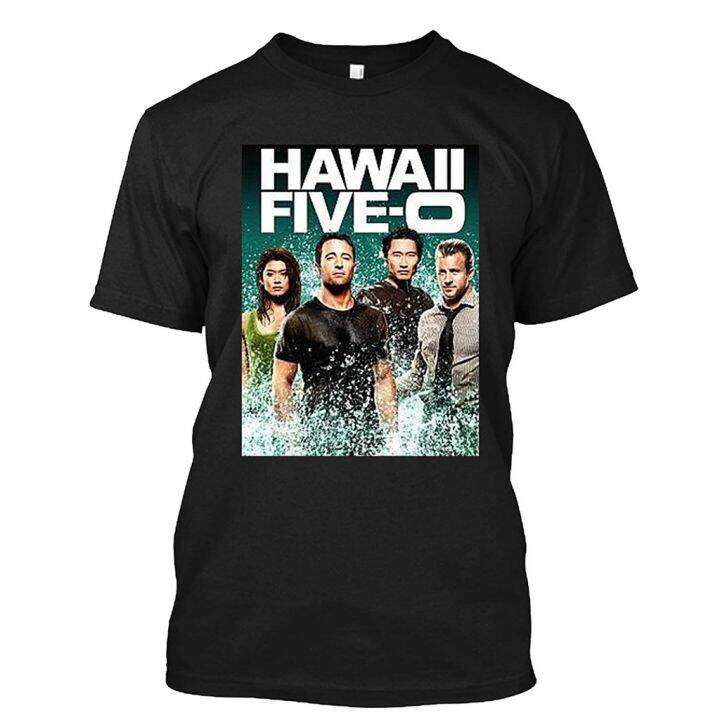 เสื้อยืด-พิมพ์ลาย-hawaii-five-o-สไตล์วินเทจ-คลาสสิก-ไม่ซ้ําใคร-ของขวัญ-สําหรับผู้ชาย