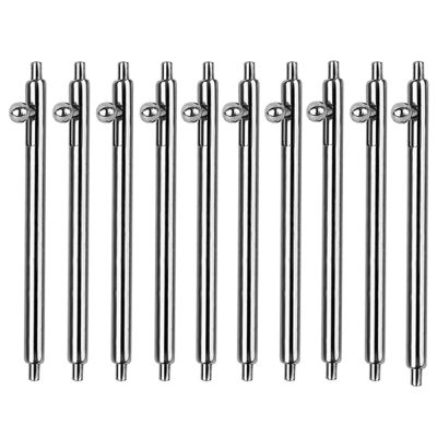 10pcs Watch Pin Tools &amp; Kits 1.5mm Diameter Quick Release Watch Strap Spring Bars Pins 16MM 18MM 20MM 22MM 24MM Length Cable Management