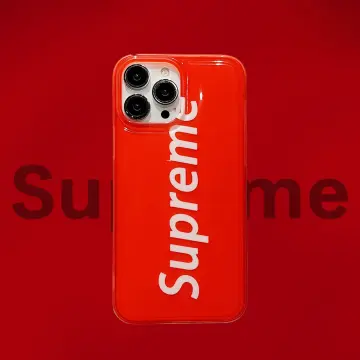 Supreme Fashion iPhone 13 Pro Max Clear Case