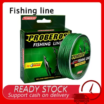 KFT Proberos Braided Fishing Line PE 100M x4 Tali Pancing Benang Pancing  Braid 10lb 4 Stands 4 Sulam Multicolour