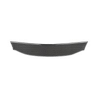 For Mitsubishi Lancer 2008-2015 Carbon Fiber Car Dashboard Upper Navigation Sticker Cover Trim Frame Decor Accessories