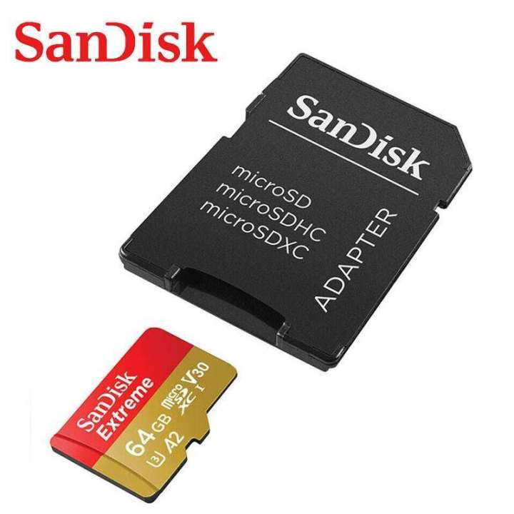 พร้อมส่ง-sandisk-micro-sd-card-a2-อ่าน-160mb-s-เมมโมรี่การ์ดของแท้-micro-sd-card-32-เมมโมรี่การ์ด-128-64-32-256-512-แซนดิส-เมนโมรี่การ์ด-มโมรี่การ์ด-ไมโครเอสดีการ์ด-รับประกันฟรี-แมมโมรี่การ์ด-เมมโมรี่