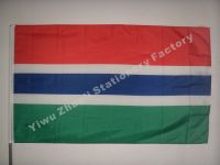 Gambia Flag 150X90cm (3x5FT) 115g 100D Polyester Double Stitched High Quality Free Shipping Flags And Banners  Power Points  Switches Savers