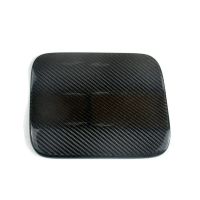 Car Real Carbon Fiber Exterior Fuel Tank Cap Decoration Cover Trim Sticker for Impreza 2002-2006