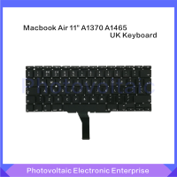 ใหม่ใช้งานร่วมกับ Macbook Air 11 "A1370 A1465 UK เปลี่ยนแป้นพิมพ์ Backlight 2011-2015ปี