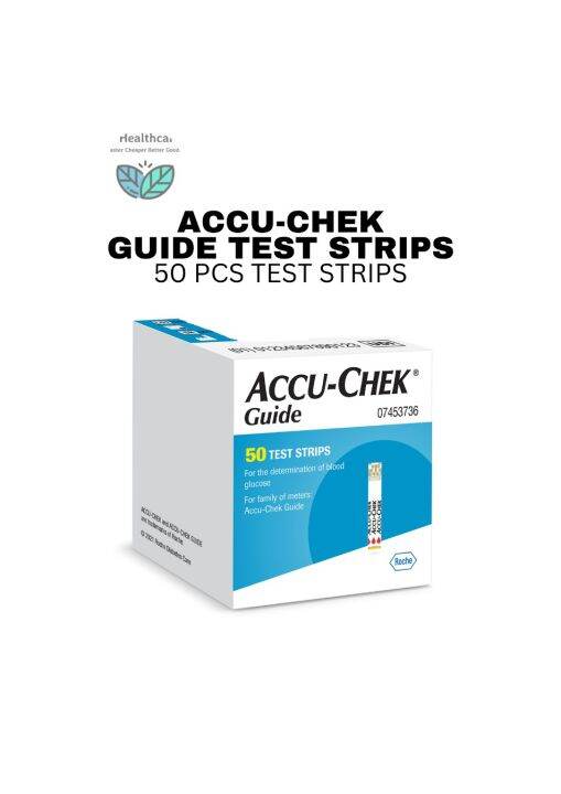 AccuChek Guide Test Strips 50s, 100 Authentic Roche product, Exp