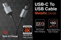 Capdase Metallic CA10G USB-C Sync &amp; Charge Cable