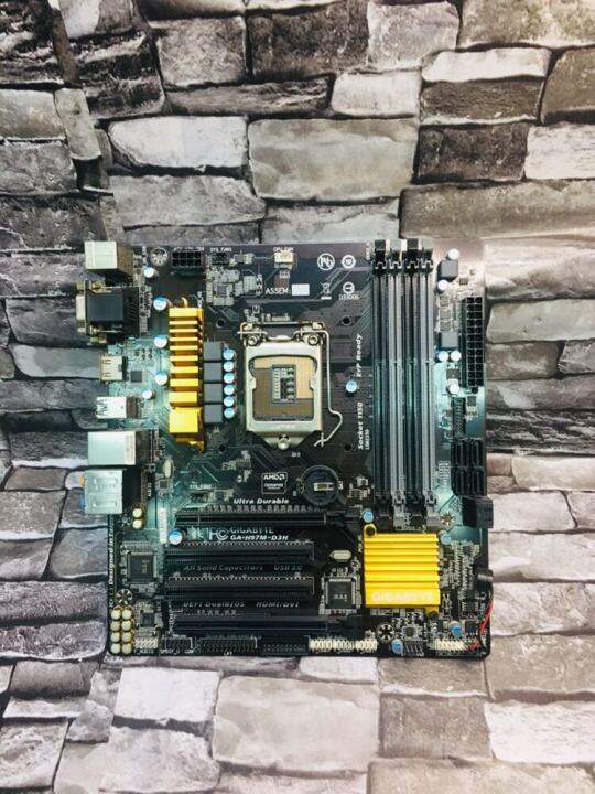 GIGABYTE GAH97MD3H Desktop 4TH 5TH GEN Motherboard H97 Socket LGA