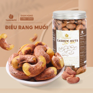 Hạt điều rang muối nguyên hạt TANU NUTS hạt điều Bình Phước ngũ cốc dinh