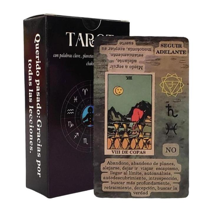 beginner-tarot-deck-spanish-version-tarot-learning-deck-80-cards-party-board-game-divination-accessories-for-indoors-tarot-lovers-experts-rational