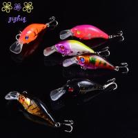 ZIZHIQ Crankbaits แบรนด์เหยื่อปลอม Crankbait ลอยจำลองเหยื่อตกปลาเหมือนจริงด้วยตา3D เหยื่อตกปลาเหยื่อเหยื่อแข็งลายปลา Wobbler เทียมไขมันน้อยเหยี่อปลาเหยี่อปลาปลาไบโอนิก