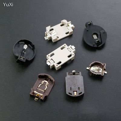 YUXI 1PCS CR2025 CR2032 CR2450 ML203 BS-6 BS-8 Coin Cell Battery Socket Holder Case Cover 3V 6V SMT DIY Battery Holder