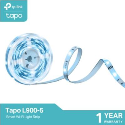 TP-Link Tapo L900-5 Smart Wi-Fi Light Strip ไฟเส้นเปลี่ยนสีอัจฉริยะ 5 เมตร ใช้งานง่ายผ่านแอป Tapo รับประกัน 1 ปี