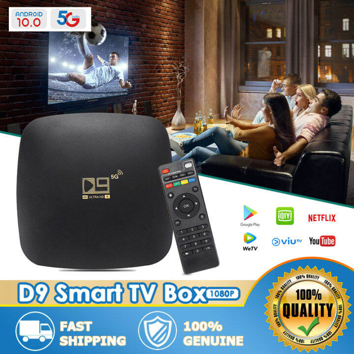 READY STOCK Android Box 4K TV Box Android Smart TV Screen Cast Mirror